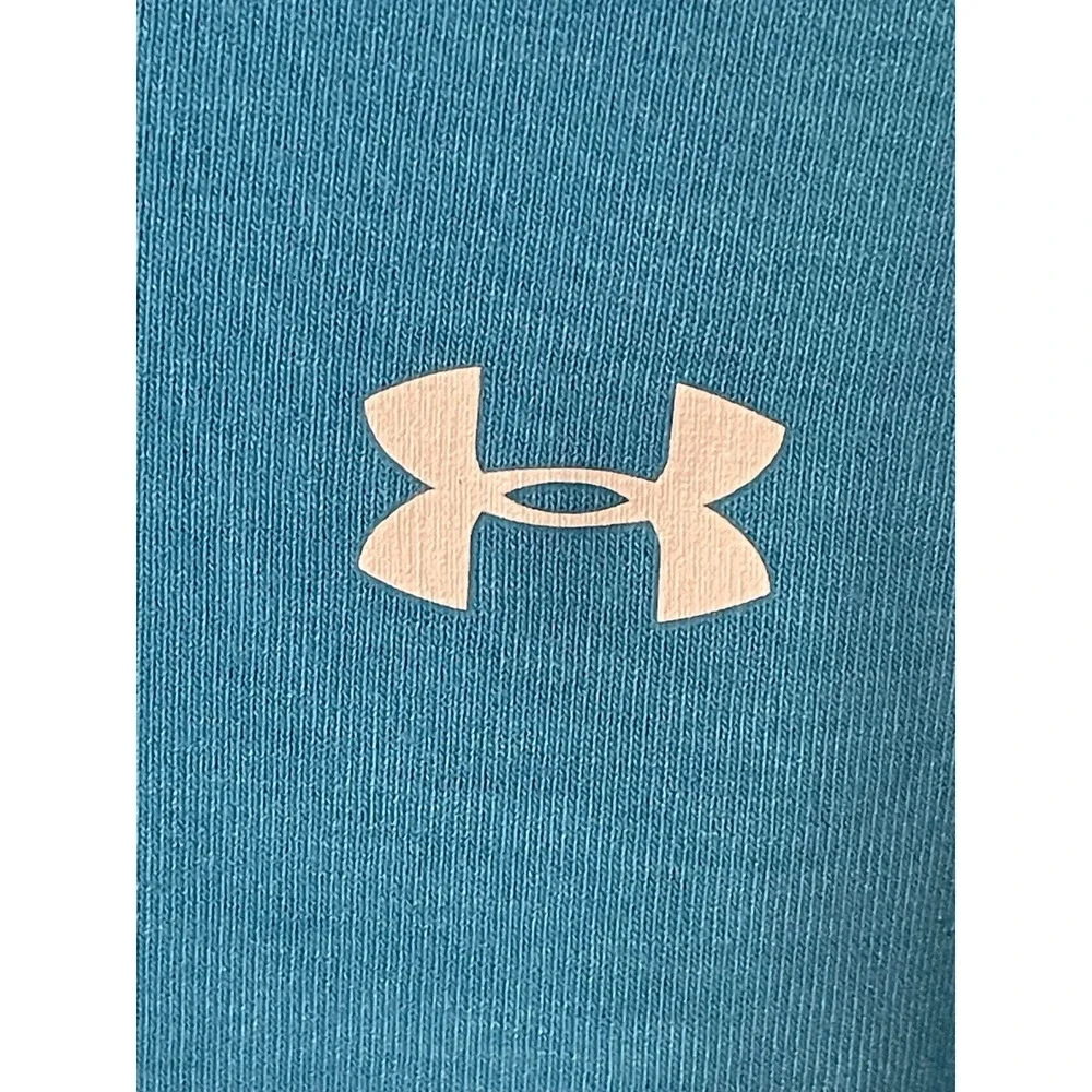 Under Armour Women's Turquoise‎ V-Neck Long Sleeve Athletic Shirt MD